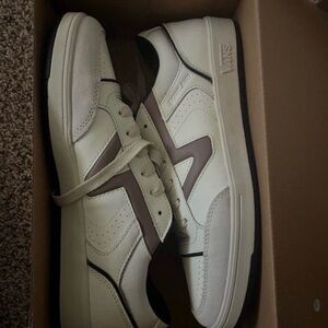 Vans White, Black and Plum Men's Sneakers